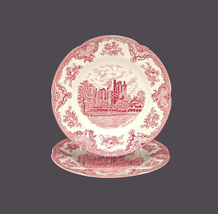 Johnson Brothers Old Britain Castles Pink dinner plates. Blarney Castle ... - $66.33