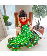 Madame Alexander Mexico Doll  8" International Series –Green Polka Dot D... - $34.65