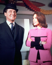 The Avengers Diana Rigg &amp; Macnee Color 8X10 Photo - £7.66 GBP