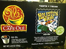 H.E.B. Taste of Texas-Houston Blend (DECAF) 12 Count (single brew) - $21.75