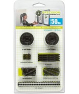 Precision Picture Hanging Kit, 12 Picture Kit, 56 Pieces, up to 50 lbs - $12.19 CAD