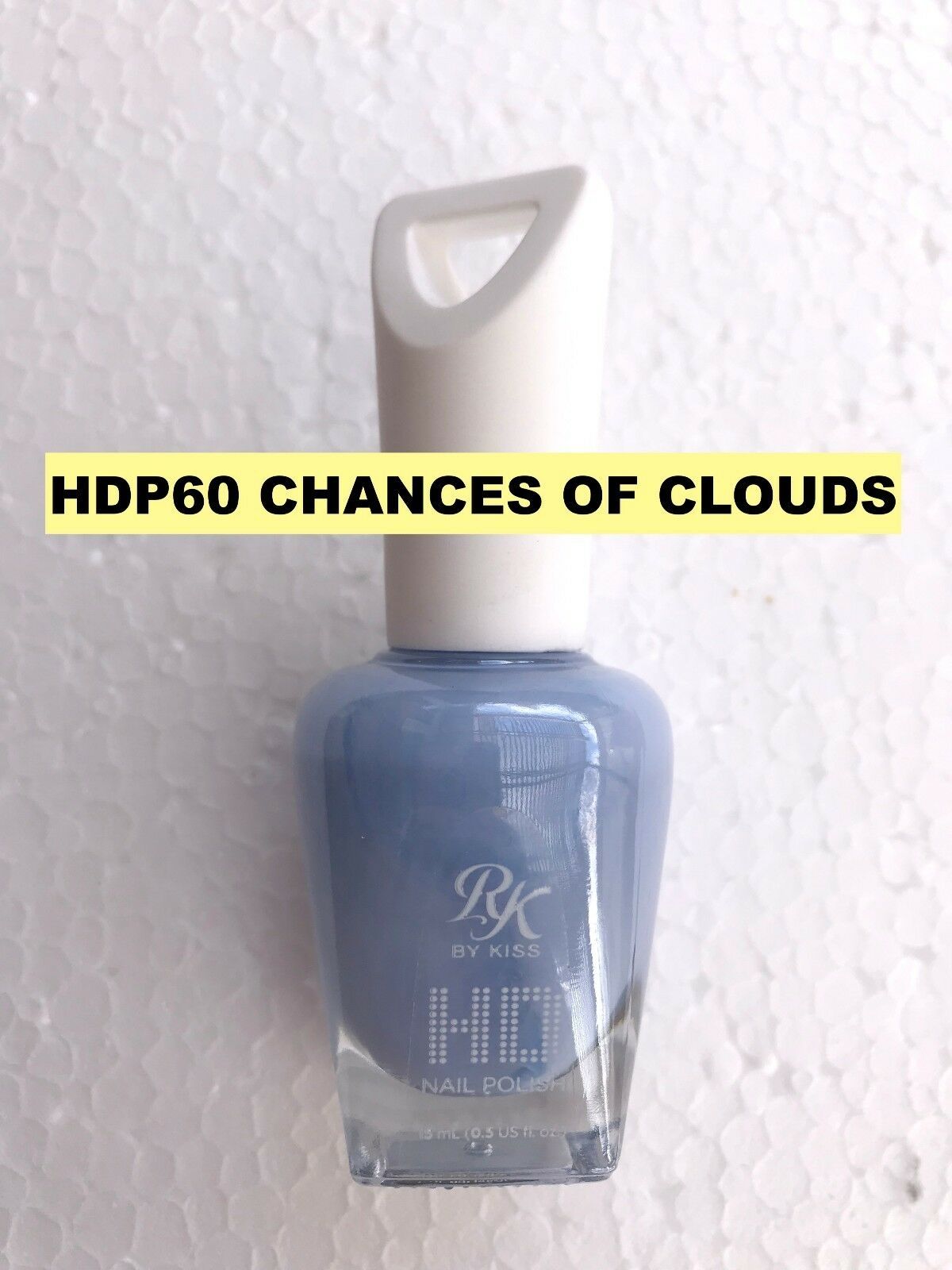 RK BY RUBY KISSES HD NAIL POLISH HIGH DEFINITION  HDP60 CHANCES OF CLOUDS - $1.95