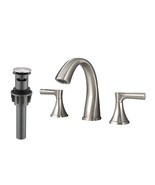 Brushed Nickel Bathroom Faucet: 2-Handle, 3-Hole - $2,341.66 MXN