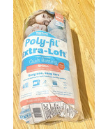 Extra-Loft Bonded Polyester Batting Crib Size 45&quot;X60&quot; - $15.00