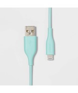 3&#39; Lightn&#39; to USB-a Round Cable - Heyday™ Spring Teal - $190.20 MXN