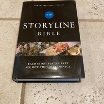 NIV STORYLINE BIBLE BLACK HARD COVER - $19.55