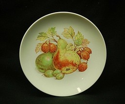Old Vintage Artmark Hand Painted Pear Fruit Decorative Plate Japan - £11.67 GBP