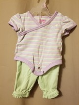 GARANIMALS - 2 Piece Striped Outfit Size Newborn     IR2/ - $5.95