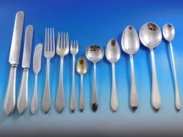 Reeded Edge by Tiffany Sterling Silver Flatware Set for 8 Service 101 pieces - £9,299.80 GBP