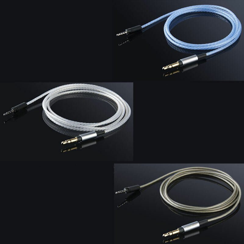 Silver Plated Audio Cable For Sennheiser MOMENTUM 2.0/3/4 wireless headphones