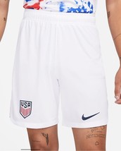Nike United States USA Soccer Football Shorts White Men’s Size Large Bra... - $48.95