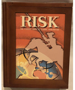 2005 Vintage Game Risk Collection Wooden Bookshelf Edition By Hasbro - £25.98 GBP