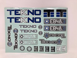 Tekno Decal Sticker Sheet TKR 5259 - £7.92 GBP