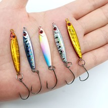 DUODUOYU 5PCS   Mini  Jig  Fishing Leurre 5g/35mm  Small Fish With Single Hook I - £52.02 GBP