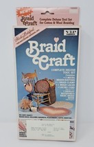 VTG Shirley Botsford Braid Craft Rug Kit 1987 Complete Deluxe Tool Set NIB - $21.76