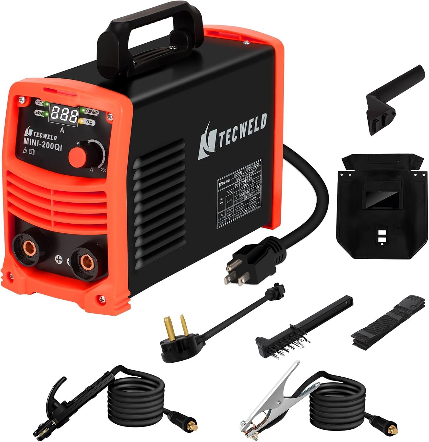 200A IGBT Inverter Welding Machine - Dual Voltage Small, Mini Mma 200a  - $116.44