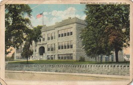 Beckley West Virginia Wv~Public SCHOOL~1920s Postcard - £3.87 GBP