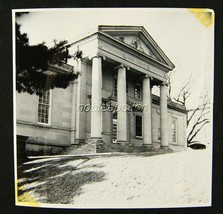 1940 Ripon College Wisconsin Lane Library Building Photo B&amp;W Snapshot - £2.33 GBP
