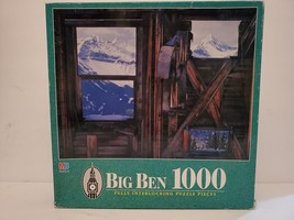 Big Ben Three Windows San Miguel Mountains, Colorado 1000 Piece MB Jigsaw Puzzle - £12.01 GBP