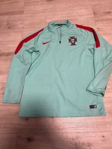 Portugal Training Strike Nike Vaporknit Sweater Mens Size L World Cup Trainer - $48.27