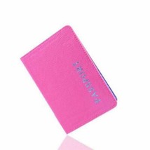 Leather Travel Passport Holder Card Cover Slim Case Thin Wallet Pouch Ro... - £6.95 GBP