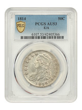 1814 50C PCGS AU53 (E/A) - £2,403.54 GBP