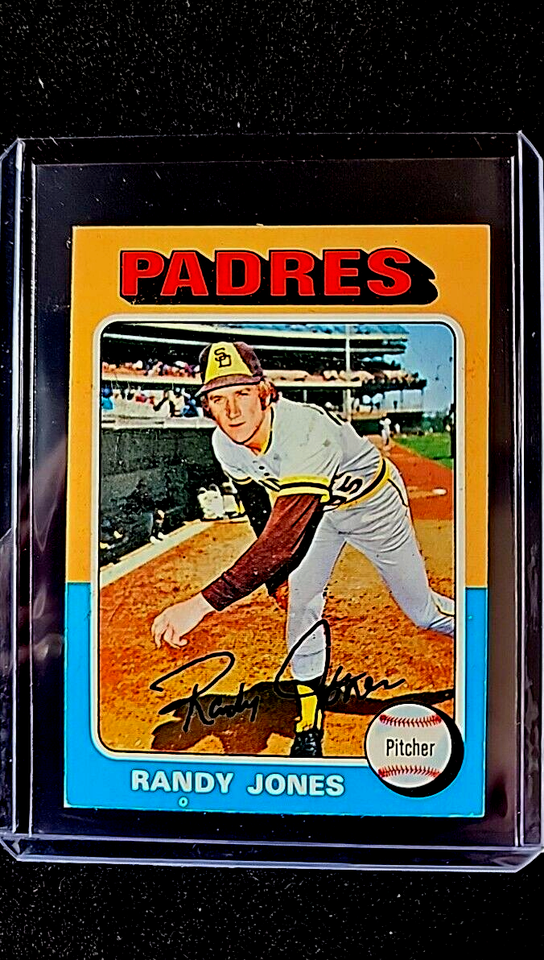 1975 Topps Mini #248 Randy Jones San Diego Padres Vintage Baseball Card - $2.88