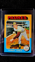 1975 Topps Mini #248 Randy Jones San Diego Padres Vintage Baseball Card - £2.25 GBP
