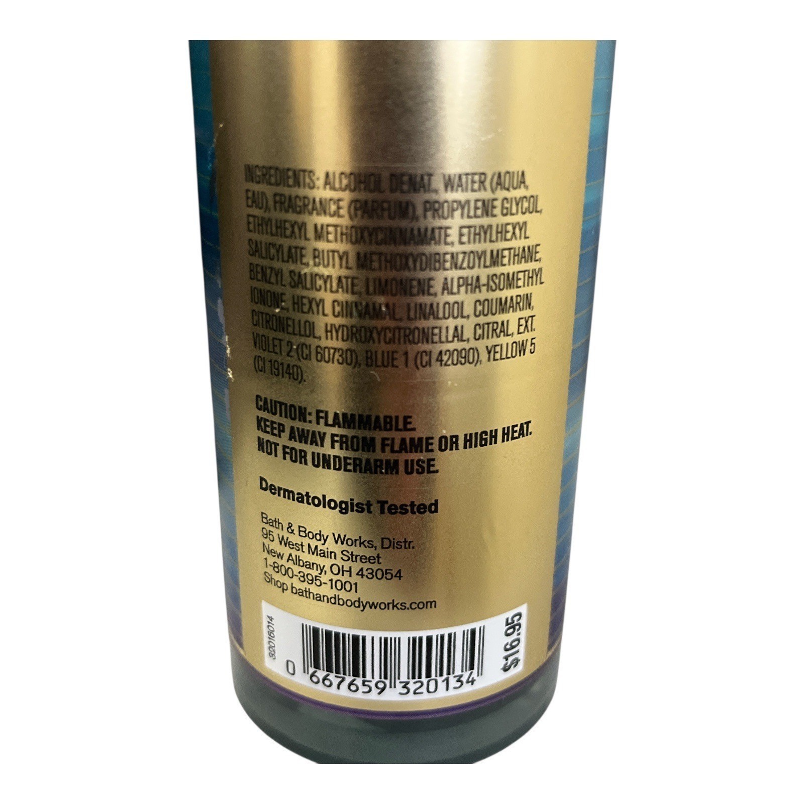 Bath & Body Works Sea Island Shore Fine Fragrance Mist 8 fl oz Ocean Musk Clean Item image 5