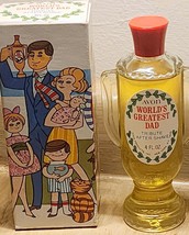 Vintage Avon World&#39;s Greatest Dad Tribute After Shave 4 Fl. Oz. NOS In Box - £9.23 GBP