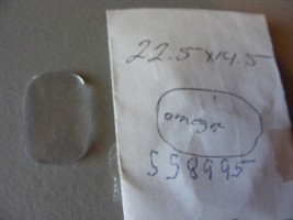 Vintage Omega Crystal 558995  22.5 x 14.5 NOS - $551.17 MXN