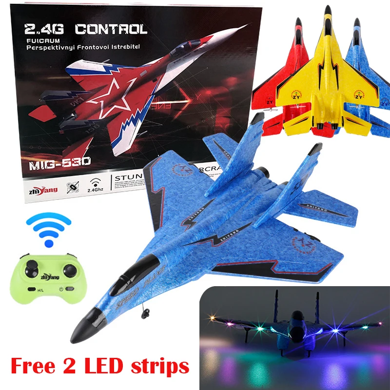 2.4G RC Airplane Drone Airplane Foam Glider Fixed Wing Remote Control Ai... - £31.83 GBP