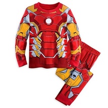 Pajama Avengers Superhero Iron Man  Pajamas for Boys  - £15.79 GBP