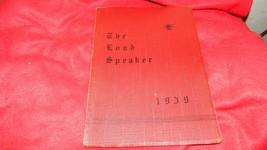 1939 Elkland Pa High School Yearbook 1939 Loudspeaker Fair Cond. Free Usa Ship - £55.87 GBP
