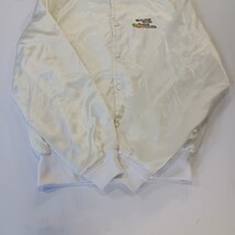 Vintage The Knit Shirt Exchange McCloud Realtors Embroidered Mens L White Jacket image 12