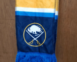 HOCKEY FIGHTS CANCER  BUFFALO SABRES NHL Roswell Park WINTER SCARF 2018-... - £7.61 GBP