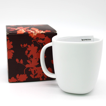 NEW Nespresso Lume Collection Porcelain Coffee Mug Cup White Classic Advent  - $16.39