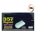 Full Box 24x Packets 357 Magnum Caffeine Energy Booster 200mg | 4 Tablet... - £42.23 GBP