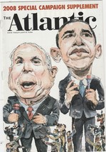 the Atlantic magazine 2008 Special Campaign Supplement (pamphlet) McCain &amp; Obama - £39.38 GBP