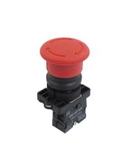 Uxcell a12082000ux0339 NC N/C Red Mushroom Emergency Stop Push Button Sw... - $15.99