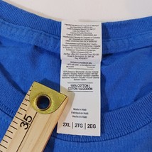 Gildan Ultra Cotton Grand Valley Kirkhof College Nursing Men's Blue T-Shirt 2XL image 5