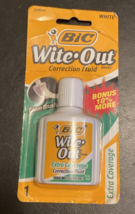 BIC White-Out Correction Fluid Bottle Liquid Paper - $7.99
