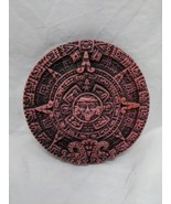 Vintage Mayan Calendar Crushed Malachite Wall Hanging Art 5&quot; - €18,83 EUR