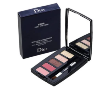 Dior Total Monochromatic Look Eyes & Lips Mini Palette - $24.95
