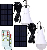 FLRONGSUN Solar Bulb Light 350LM Solar Powered Portable Camping Light Led  - $41.71