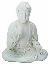 Ebros Abhaya Mudra Buddha Shakyamuni Sitting in Meditation Statue 5.25&quot; Tall - £26.37 GBP