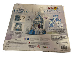 Disney Frozen 3D Elsa Hologram Ice Castle Puzzle 47 Pieces 12 in Tall Ag... - £6.05 GBP