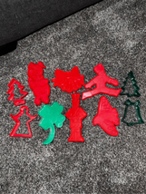 Christmas Cookie Cutters Lot of 10-Asst-Dove Tree Angel+Xtras Vintage Pl... - £6.94 GBP