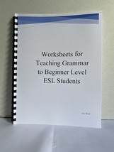 Worksheets for Teaching Grammar to Beginner Level ESL Students - £19.66 GBP