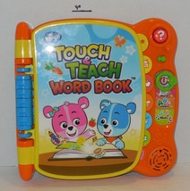 VTech Touch and Teach Word Book kids toddler Educational Interactive Toy - $15.00